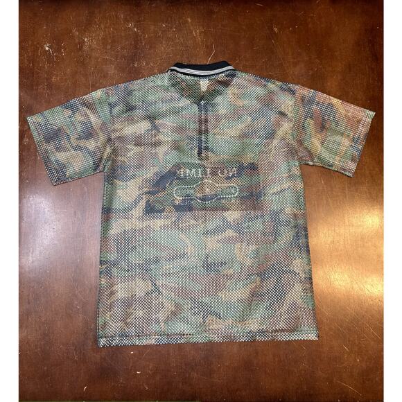 VTG 90s Master P No Limit Soldier Camo Mesh Shirt and Shorts Set Size L - Picture 16 of 16